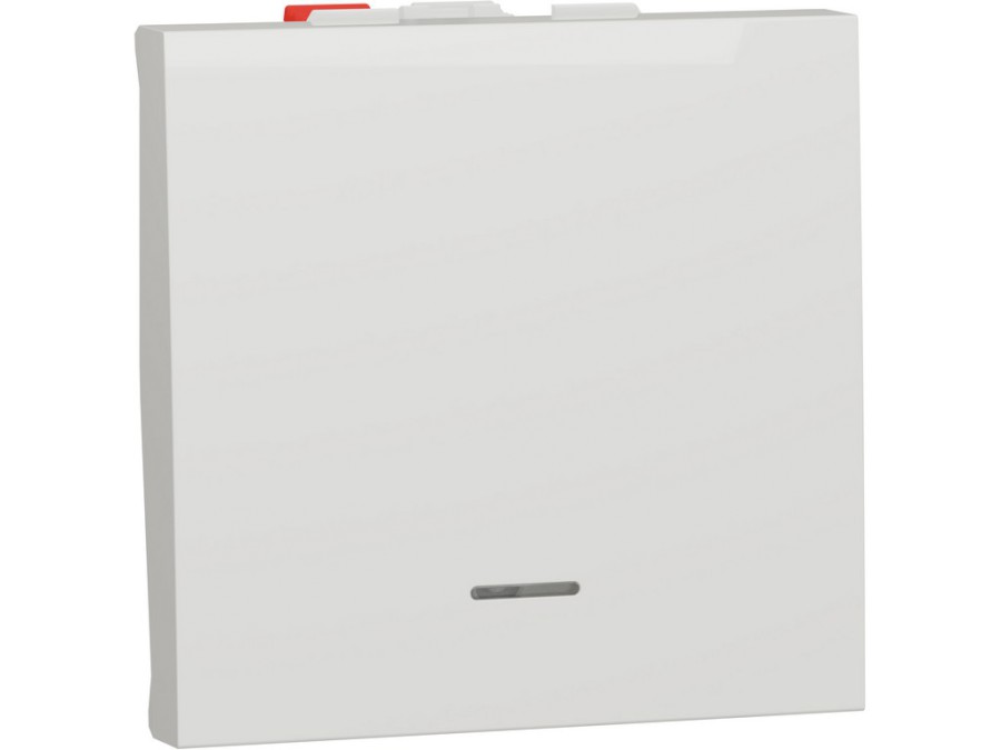 Spínač Unica č.1/0 orientační kontrolkou řazení