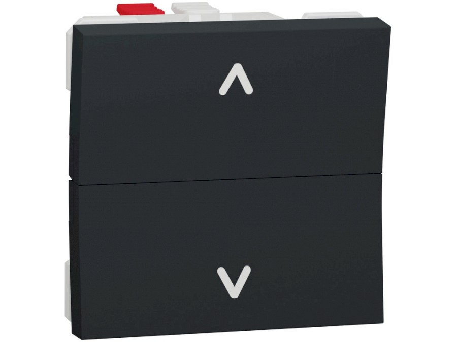 Spínač UNICA č.6A 2M žaluziový Antracit