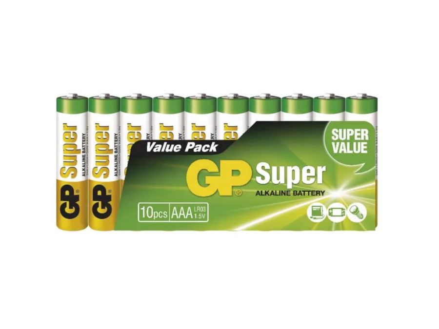 Baterie GP AAA LR03 alkalická bal.10ks