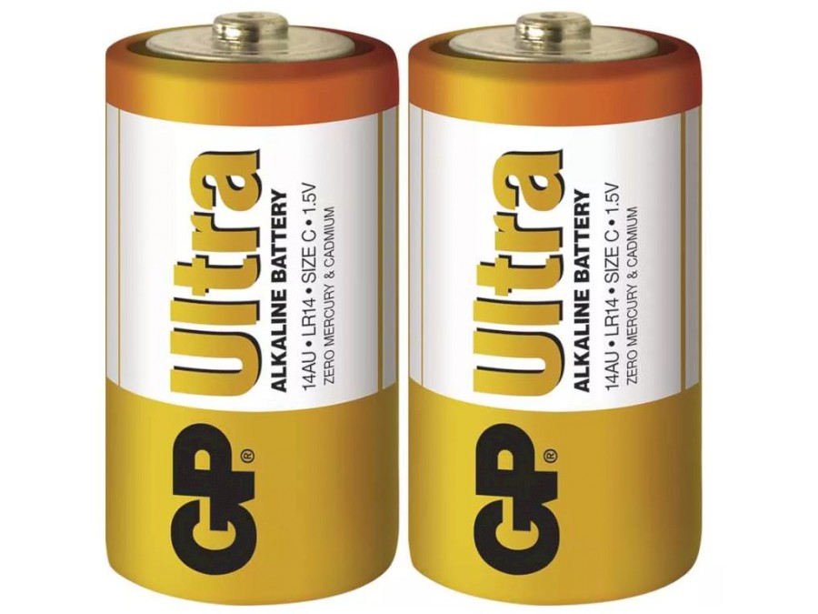 Baterie GP 14AU LR14 (v bal. 2 KS)