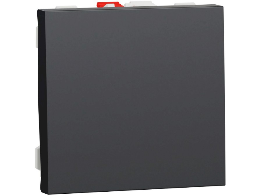 Spínač Unica č.6 2M Antracit
