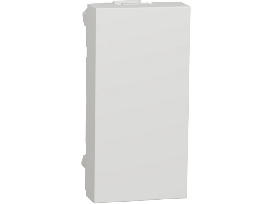Záslepka Unica 1 modul Bílá
