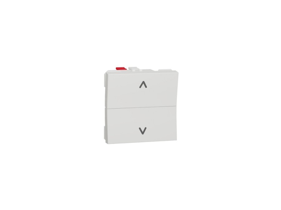 Spínač UNICA č.6A 2M žaluziový Bílý