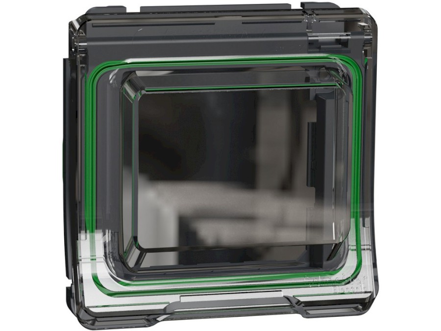 Krabice s víčkem pro přístroje Unica, IP55, antracit MUR35106