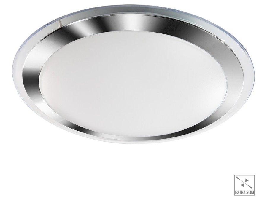 Svítidlo 71301 FLUO LED/24W 4000K D425MM WHITE/WHITE-CHROME-CLEAR