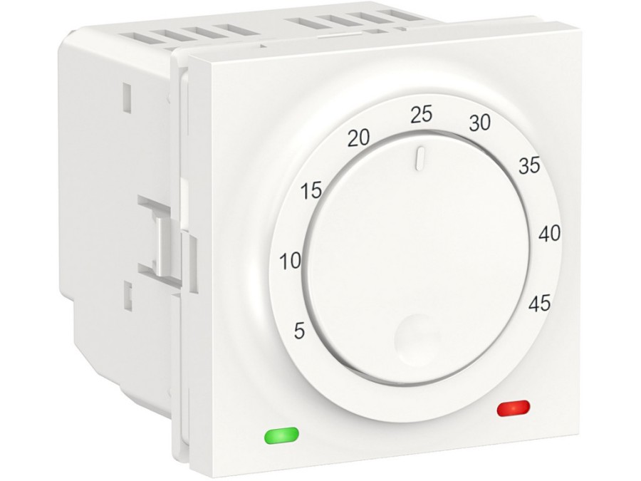 Termostat Unica podlahový otočný 2M Bílý