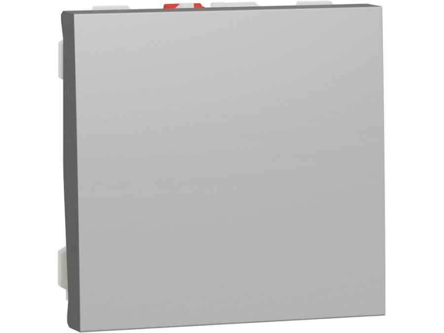 Spínač Unica č.1/0 2M Aluminium