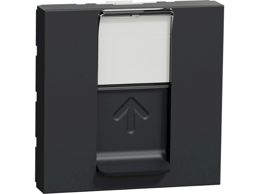 Zásuvka Unica datová 1xRJ45 Kat.5e UTP 2M Antracit