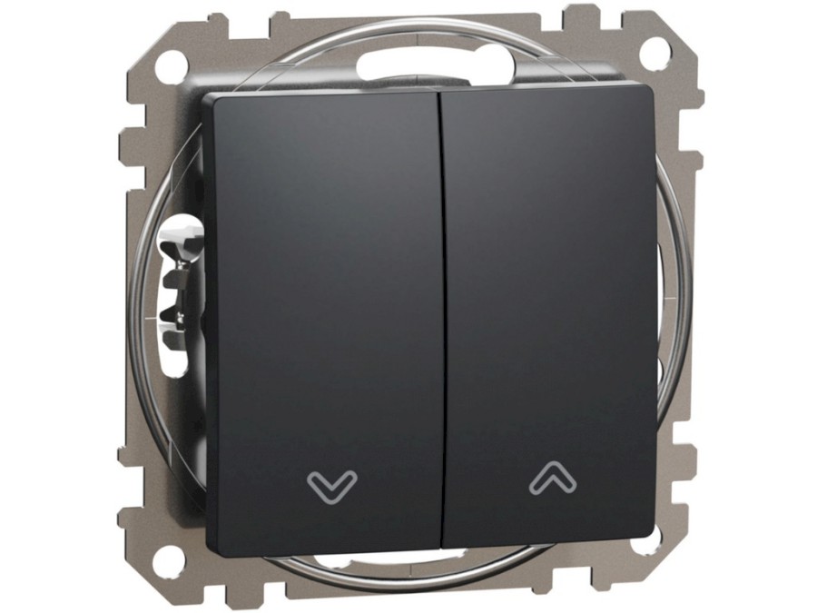 Spínač SDD114114 tlač. žaluziový antracit Sedna