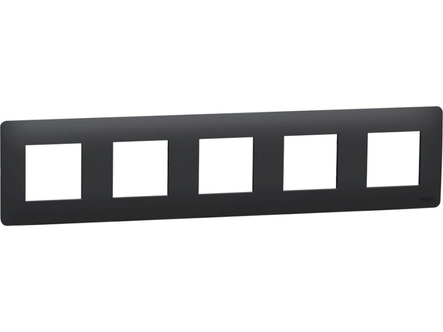 Rámeček Unica Studio pětinásobný Antracit