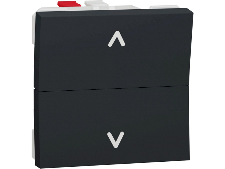 Spínač UNICA č.6A 2M žaluziový Antracit