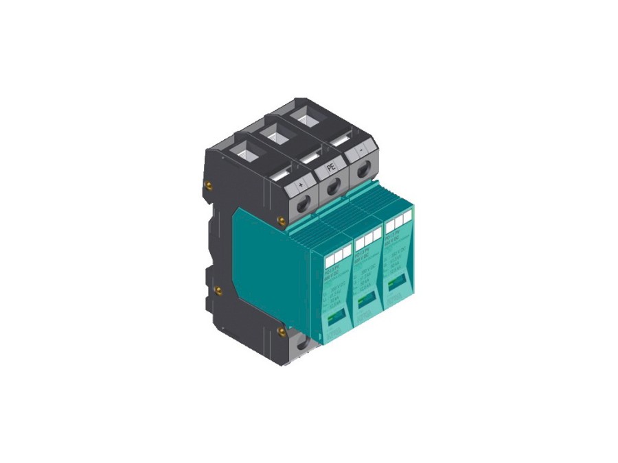 Svodič PO I 3 PV 600V/12,5kA 2+3 DC KIWA