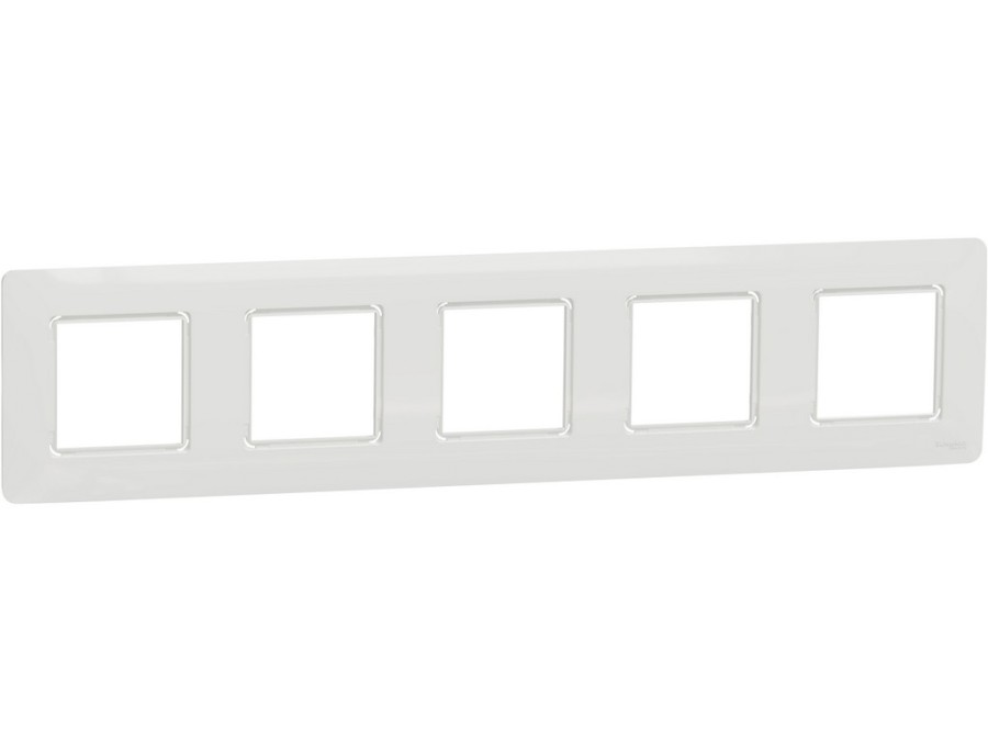 Rámeček Unica Studio Outline pětinásobný Bílý