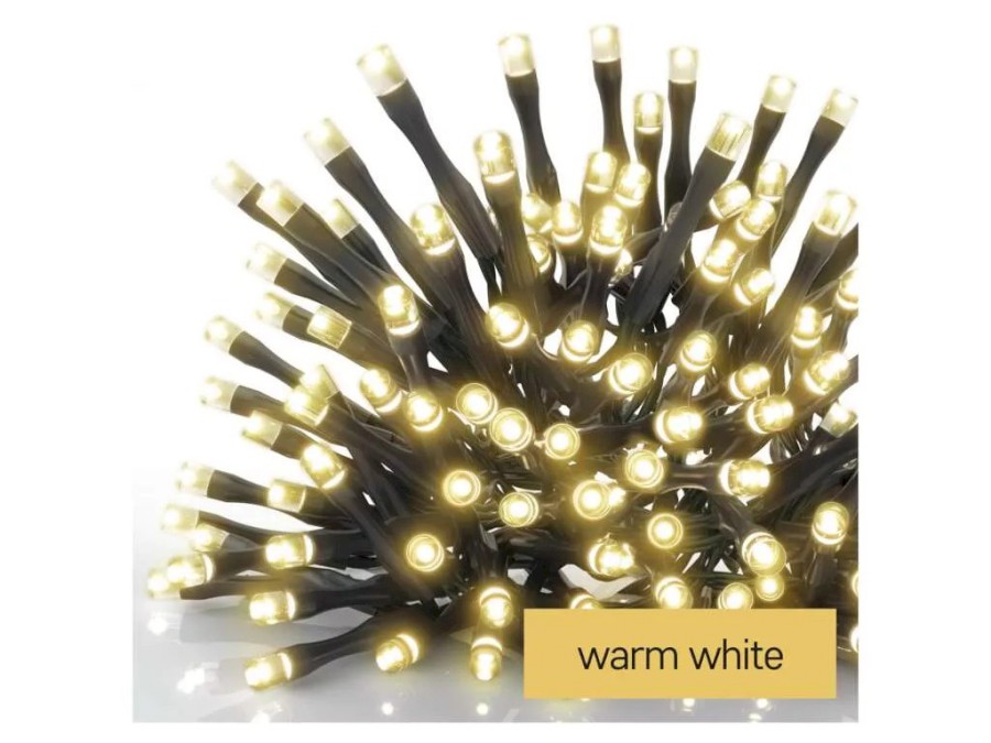 Řetěz STANDARD 100LED 10m teplá bílá spojovací  (D1AW03)