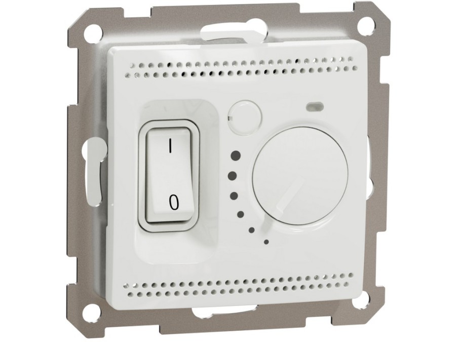 Termostat SDD111506 prostorový 16A bílý Sedna