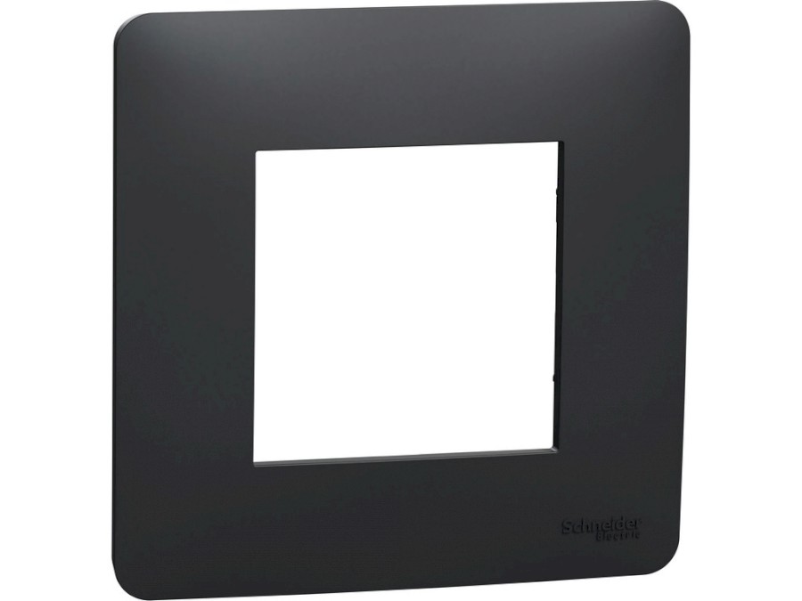 Rámeček Unica Studio jednonásobný Antracit