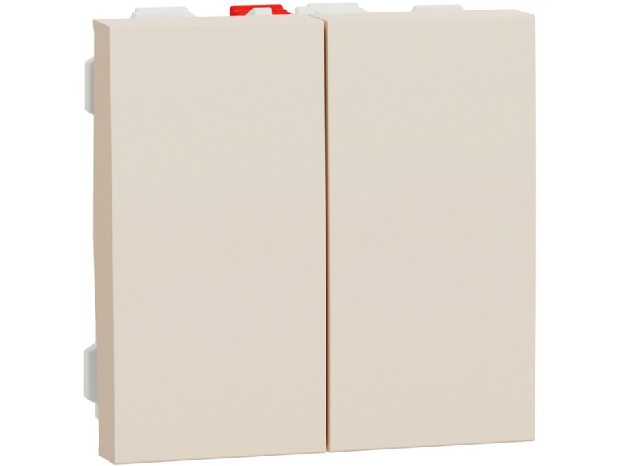 Spínač Unica č.6+6 2M Béžový