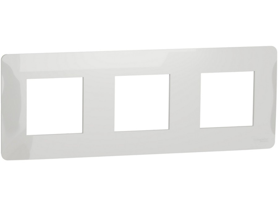 Rámeček Unica Studio trojnásobný Bílý
