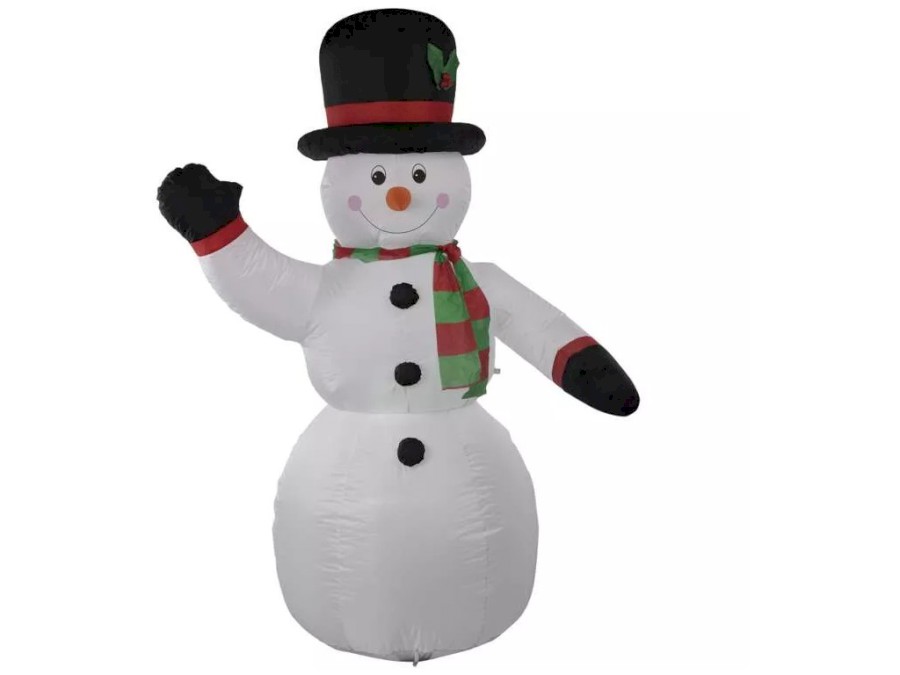 Sněhulák 4LED 200cm nafukovací studená bílá (DCCF21)