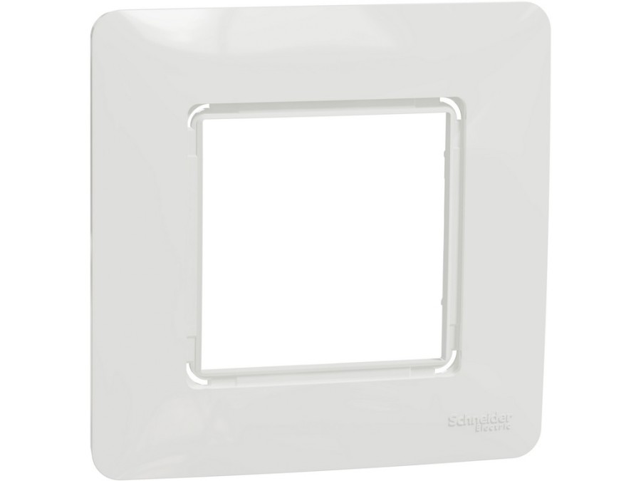 Rámeček Unica Studio Outline jednonásobný Bílý