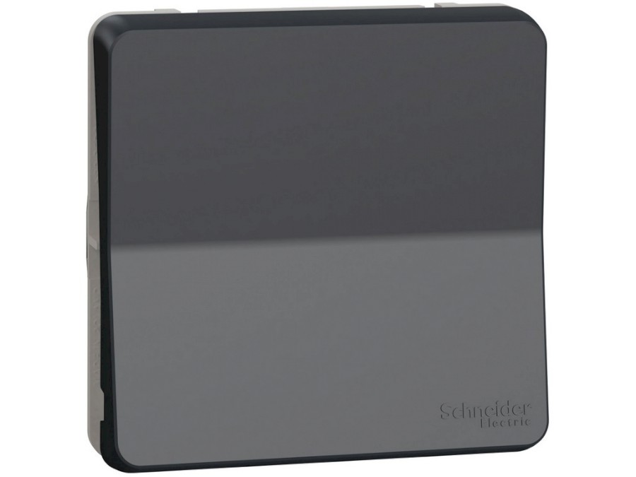 Spínač MUR35027 MUREVA,tlačítko,Antracit,IP55,10A,bezšroubový