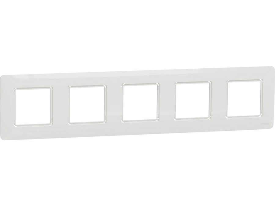 Rámeček Unica Studio Outline pětinásobný Bílý