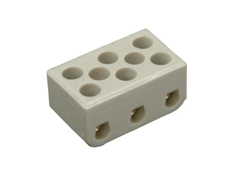 Svorka 6311-07 třípólová keramická 4mm2
