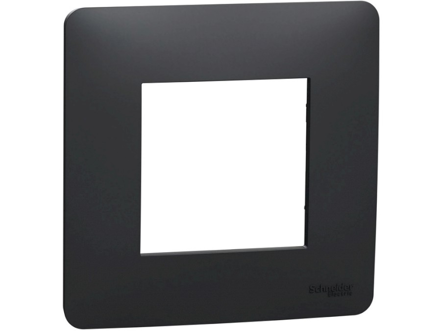 Rámeček Unica Studio jednonásobný Antracit