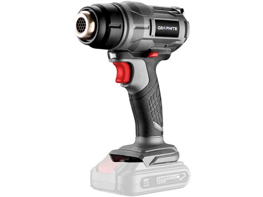Pistole Aku opalovací vč. 3 nástavců Energy+ 18V bez baterie Graphite