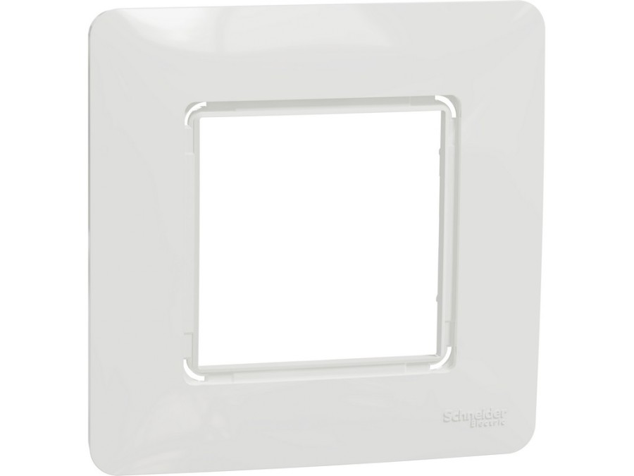 Rámeček Unica Studio Outline jednonásobný Bílý