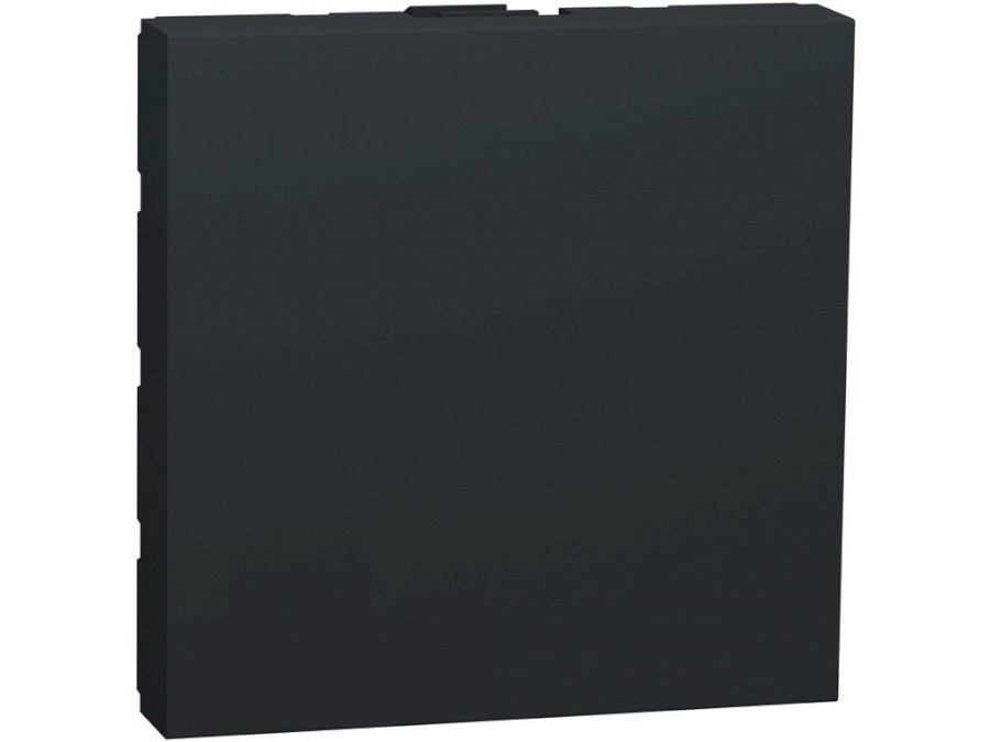Záslepka Unica 2 modul Antracit