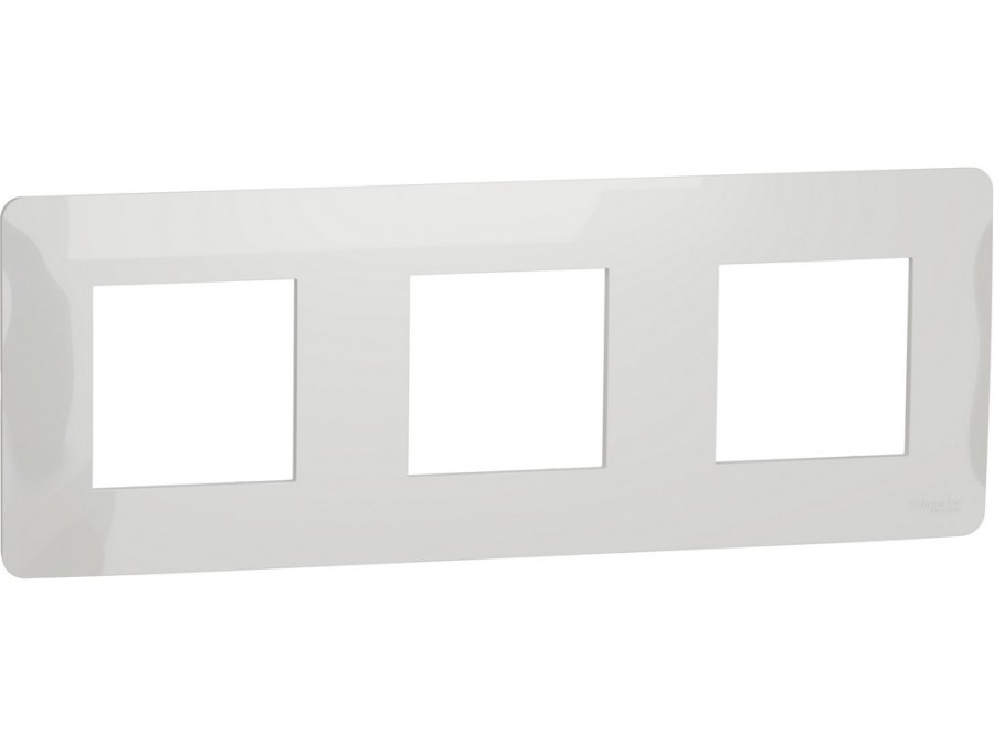 Rámeček Unica Studio trojnásobný Bílý