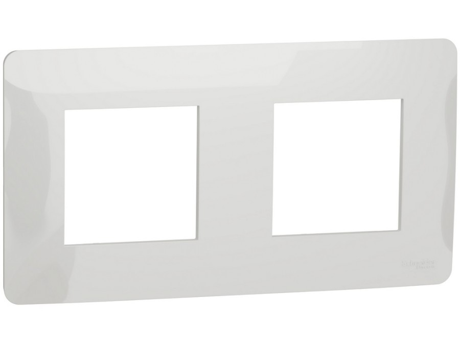 Rámeček Unica Studio dvojnásobný Bílý