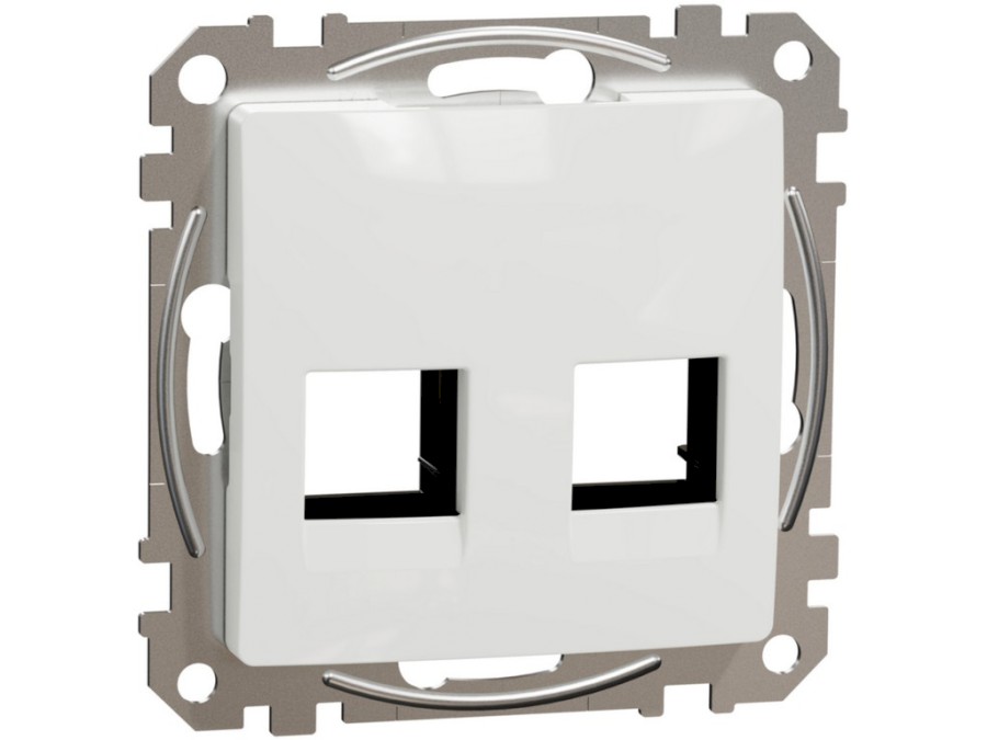 Zásuvka SDD111444 datová RJ45 kat.5e-kat. 6e UTP bílá Sedna