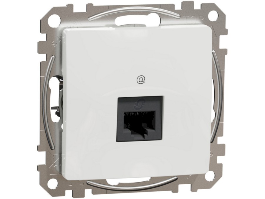 Zásuvka SDD111451 datová RJ45 kat.5e UTP bílá Sedna