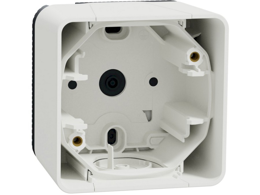Krabice s víčkem pro přístroje Unica, IP55, bílá MUR39911