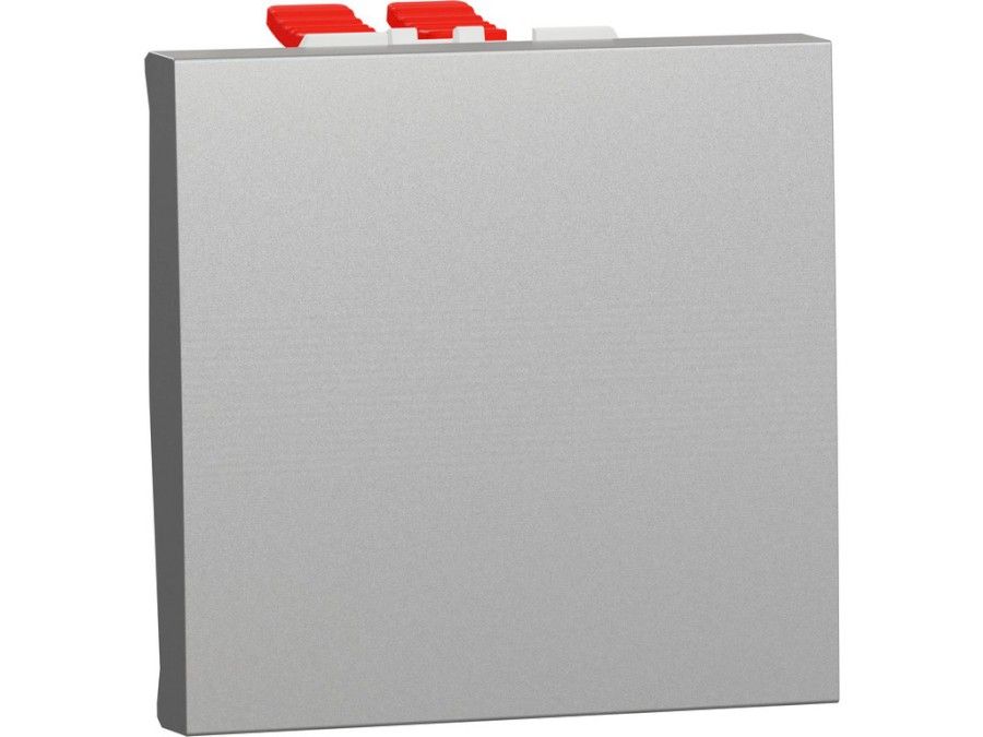 Spínač Unica č.7 2M Aluminium