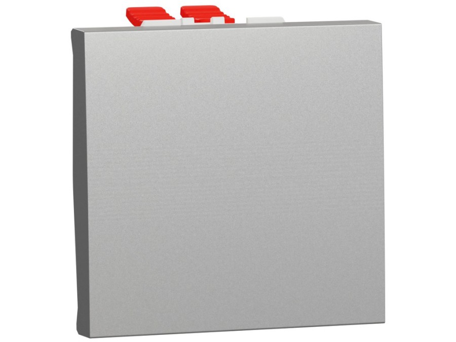 Spínač Unica č.7 2M Aluminium