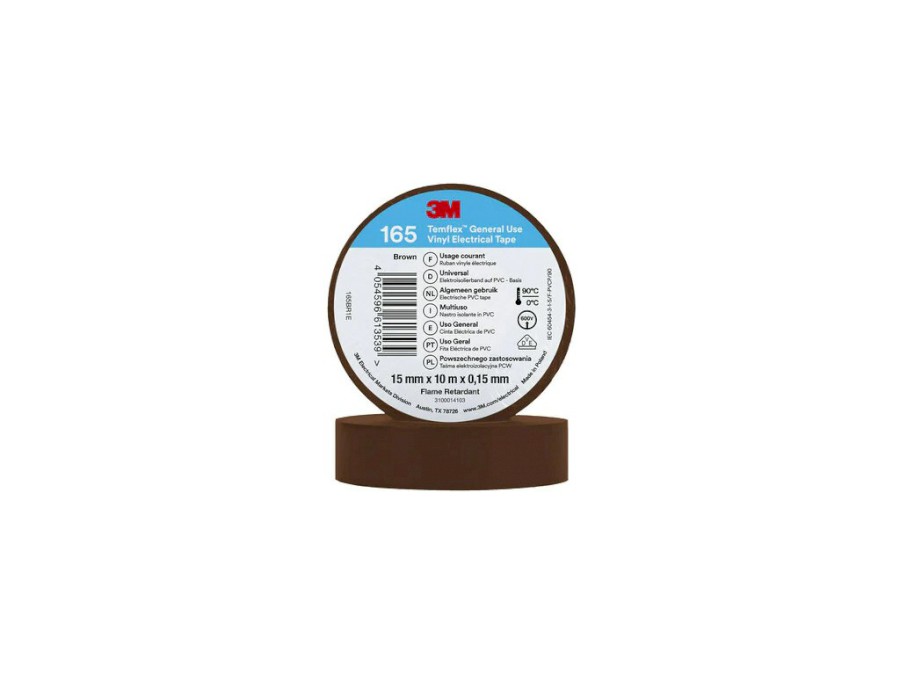 Páska TEMFLEX 165 15*10 hnědá