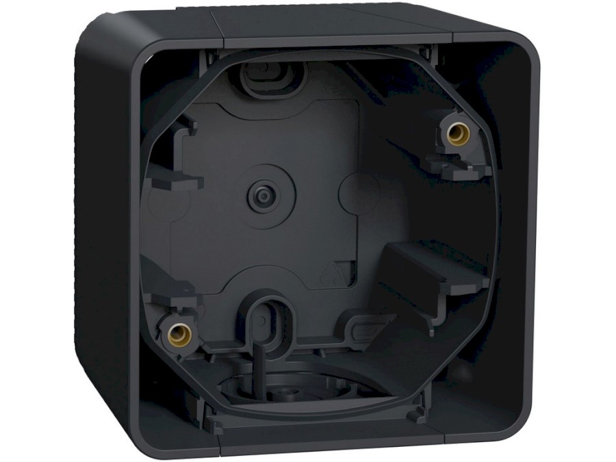 Krabice povrchová 1 násobná IP55, antracit