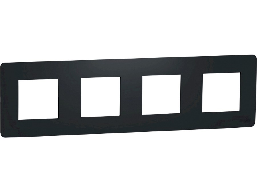 Rámeček Unica Studio čtyřnásobný Antracit
