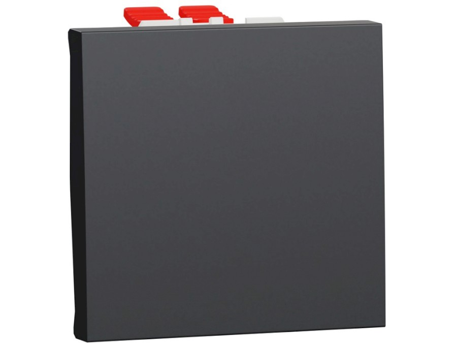 Spínač Unica č.7 2M Antracit