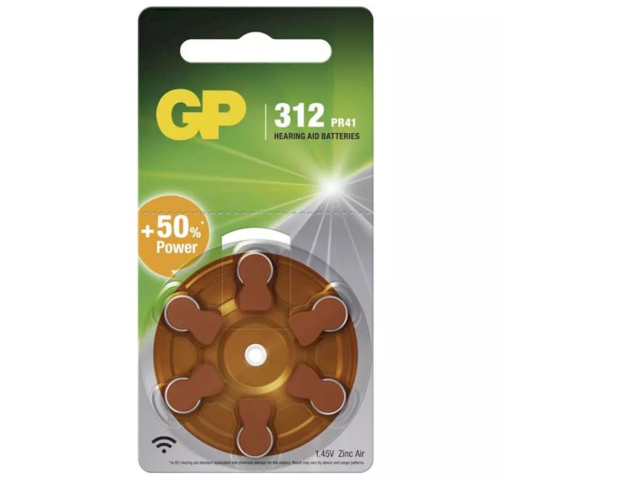 Baterie GP ZA312 (bal. 6 KS)