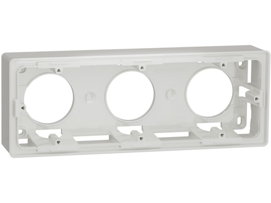 Krabice Unica na omítku trojnásobná Bílá