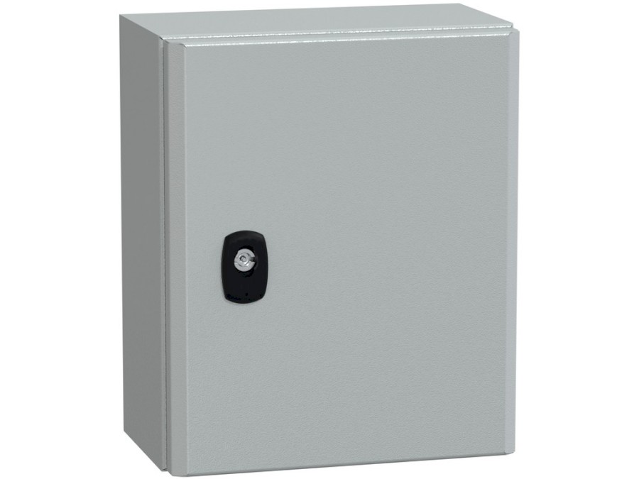 Skříň NSYS3D32515P 300*250*150 ocel.plech s mont. plechem Sarel IP66