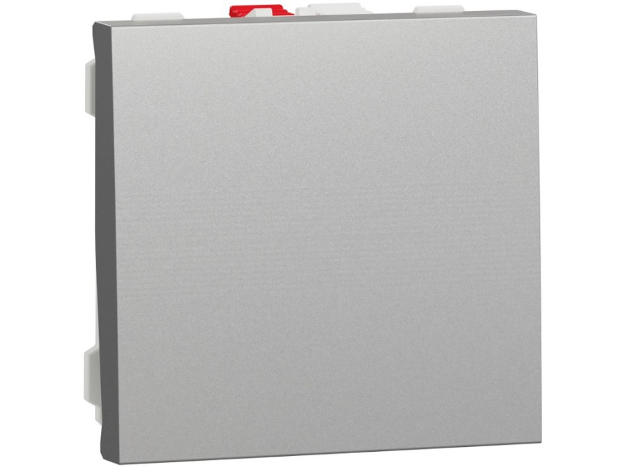 Spínač Unica č.1 2M Aluminium